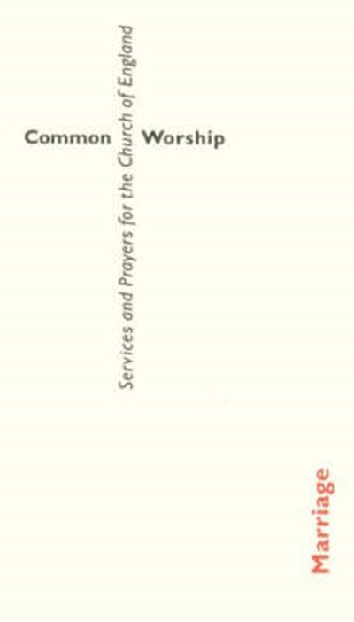Common Worship: Marriage
